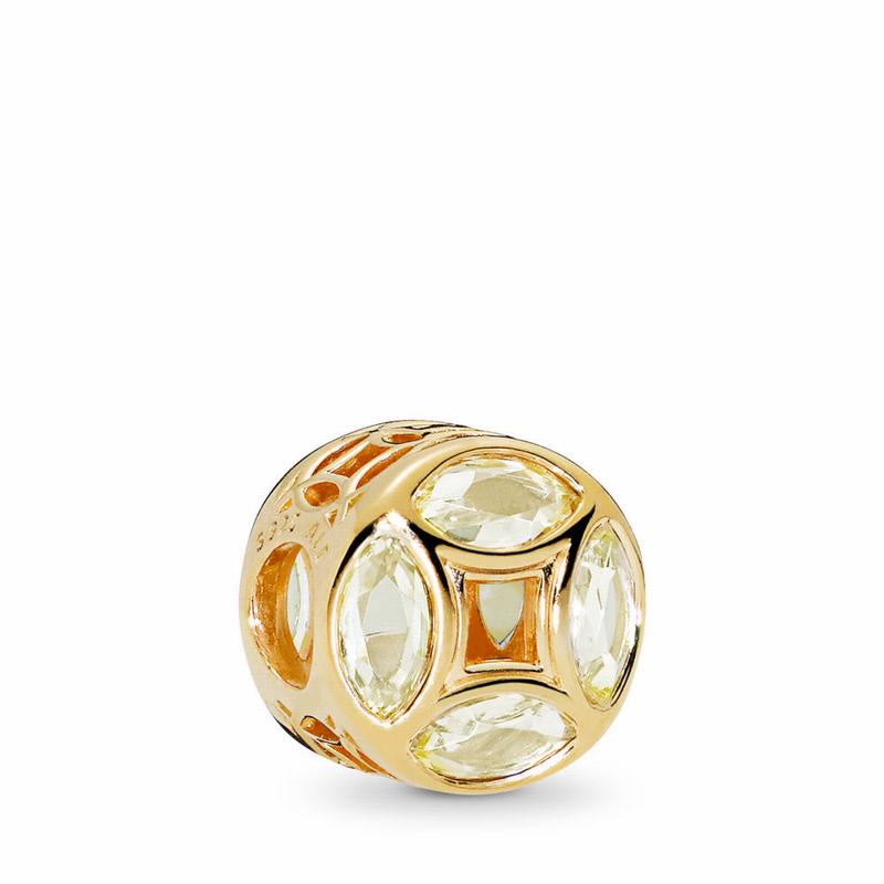 Pandora Shine™ Good Fortune Coin Charm Gold Egypt LI5208947